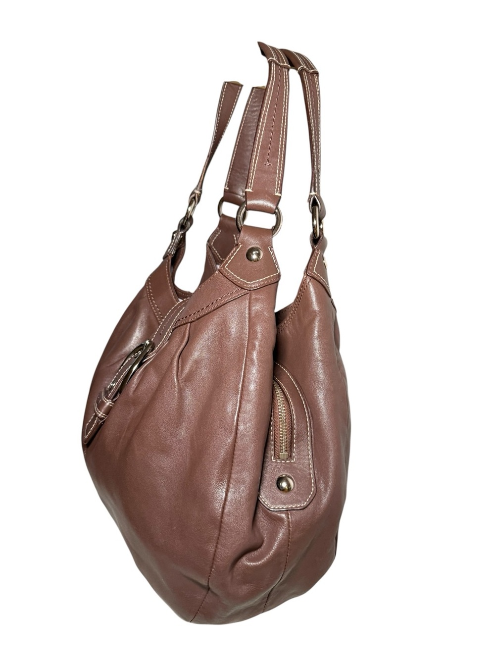 Vintage Coach Soho Lynn Leather Hobo Bag - Picture 3 of 16